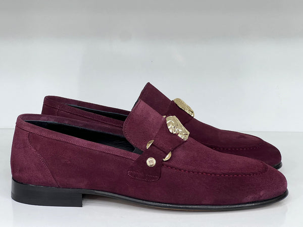 C&E Shoes C Collection Suede Loafer - Burgundy