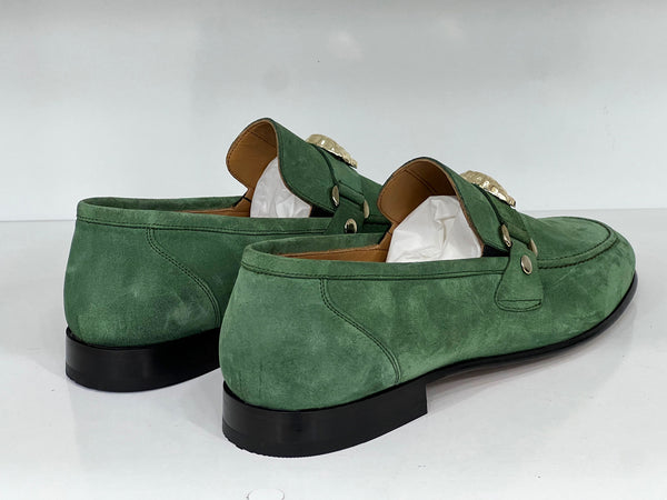 C&E Shoes C Collection Suede Loafer - Green