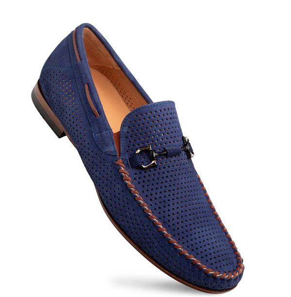 Mezlan Tarraco Suede Moccasin