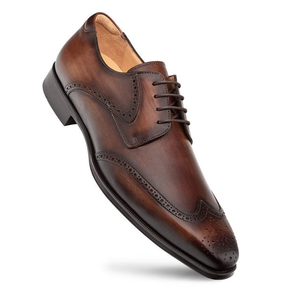 Mezlan Tasso Leather Shoe - Chestnut