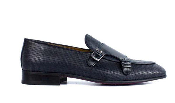Pelle Tomaso Leather Loafer - Navy