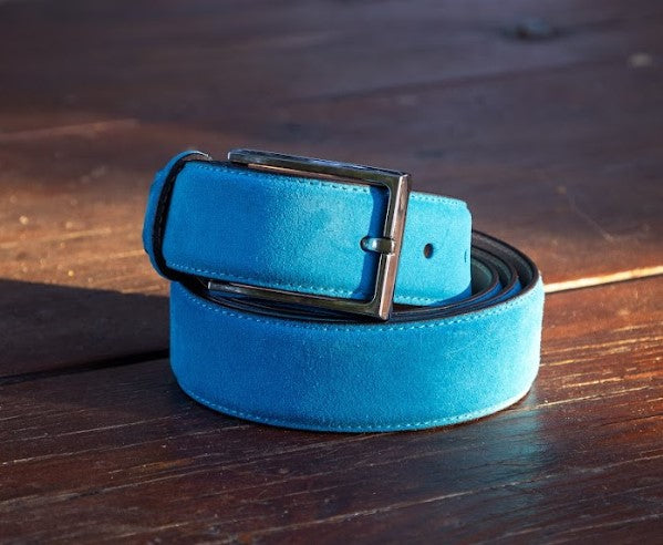 Maurice Suede Loafer - Turquoise