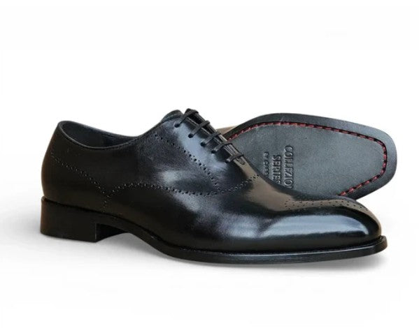Maurice Weston Leather Oxford - Black