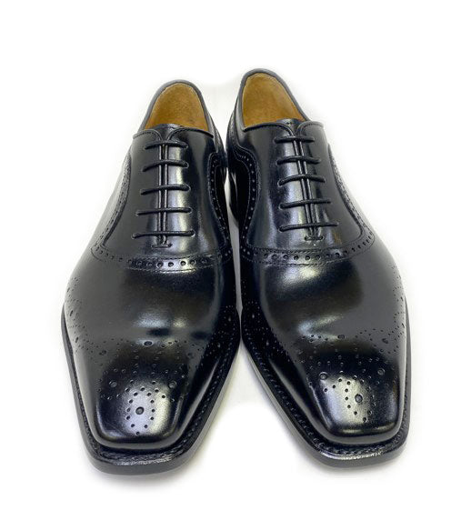 Ugo Vasare Zion Calfskin Oxford - Black