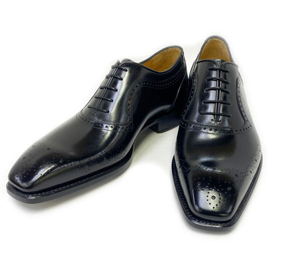 Ugo Vasare Zion Calfskin Oxford - Black