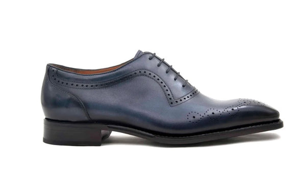 Ugo Vasare Zion Calfskin Oxford - Grey