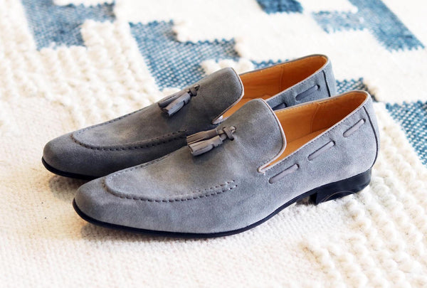 Maurice Suede Loafer - Grey