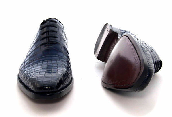 Ugo Vasare Alligator Oxford - Navy