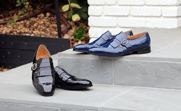 Ugo Vasare Slip-On Calfskin Loafer - Navy