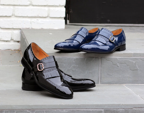 Ugo Vasare Slip-On Calfskin Loafer - Navy