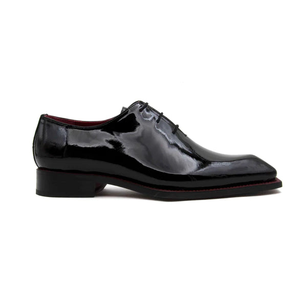 Ugo Vasare "Jason Spade" Patent Leather Lace-Up Oxford Black