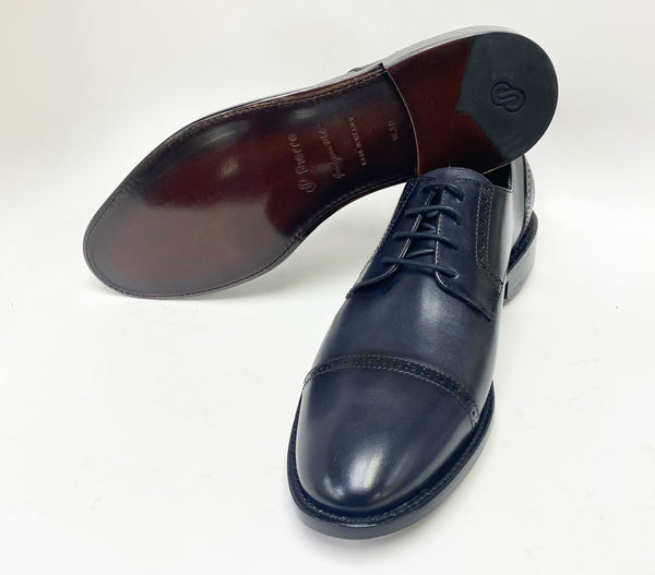 Jean Pierre Calfskin Oxford - Charcoal