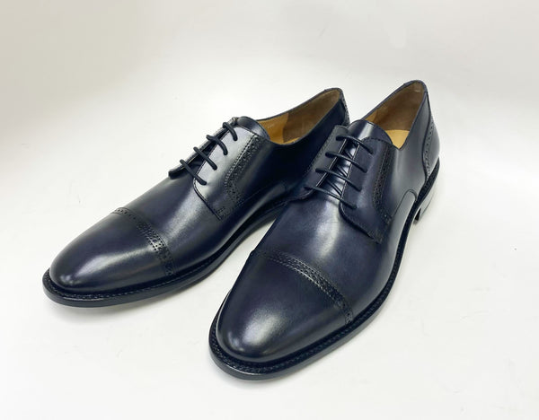 Jean Pierre Calfskin Oxford - Charcoal