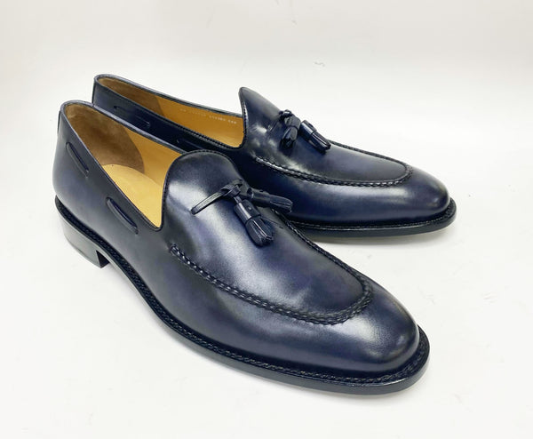 Jean Pierre Calfskin Loafer - Charcoal