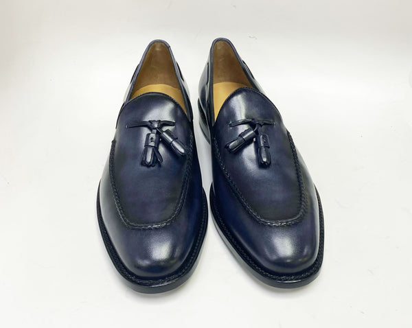 Jean Pierre Calfskin Loafer - Charcoal