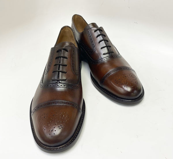 Jean Pierre Calfskin Oxford - Brown