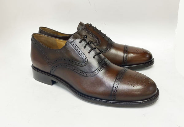 Jean Pierre Calfskin Oxford - Brown