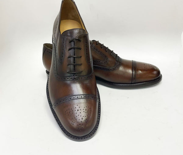Jean Pierre Calfskin Oxford - Brown