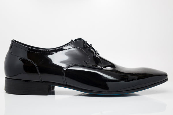 Carrucci Patent Leather Oxford - Black