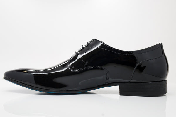 Carrucci Patent Leather Oxford - Black