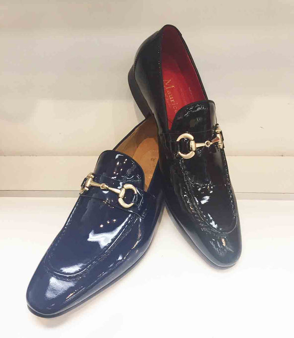 Maurice Shiny Calfskin Loafer - Black