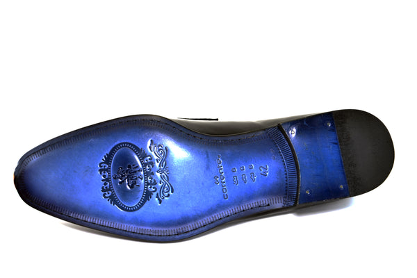 Corrente Patent Penny Loafer - Navy
