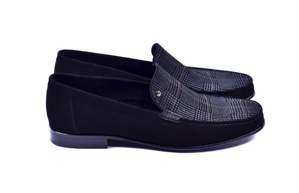 Corrente Suede Loafer - Black
