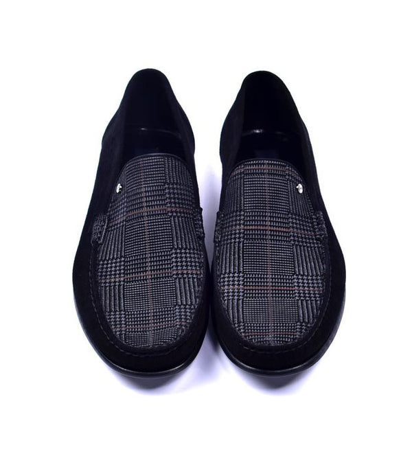 Corrente Suede Loafer - Black