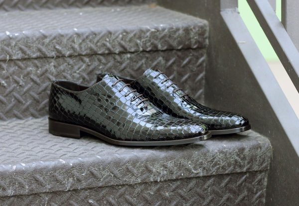 Corrente Calfskin Oxford - Dark Brown