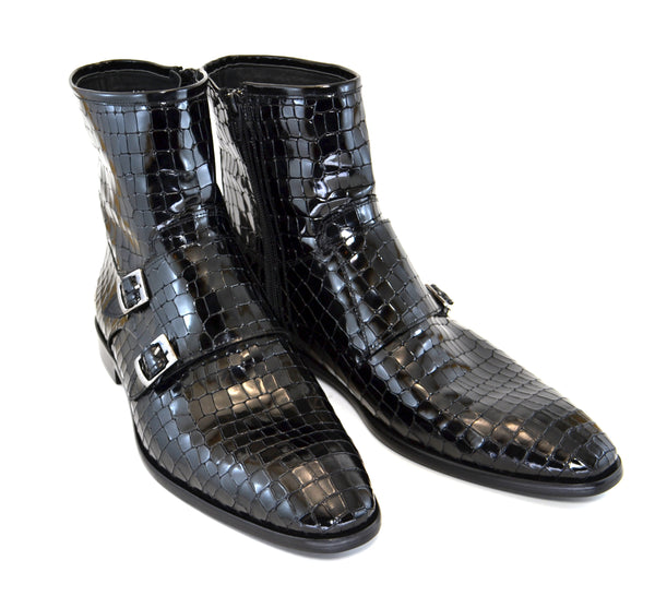 Corrente Calfskin Boot - Black