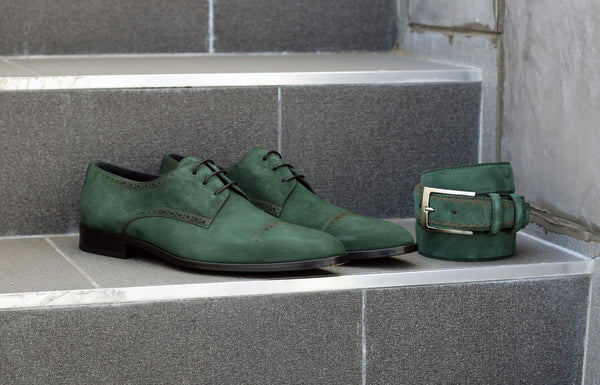 Corrente Suede Oxford - Green