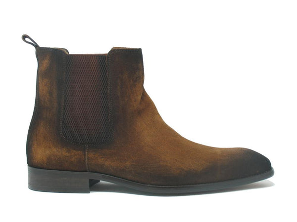 Carrucci Suede Slip-On Boot - Brown