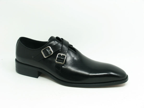 C&E Shoes Calfskin Loafer - Black