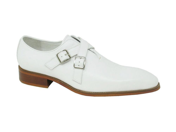 C&E Shoes Calfskin Loafer - White