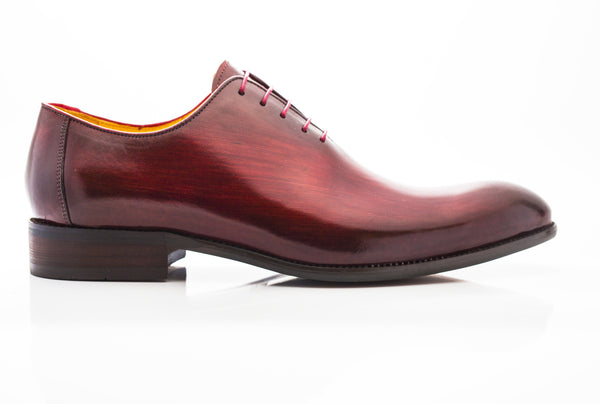 Maurice Leather Oxford - Burgundy