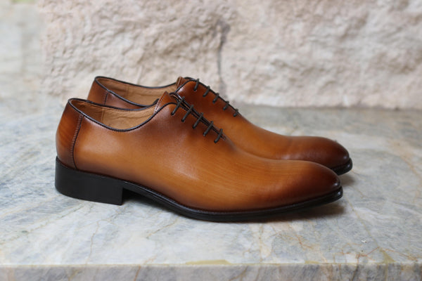 Maurice Calfskin Oxford - Cognac