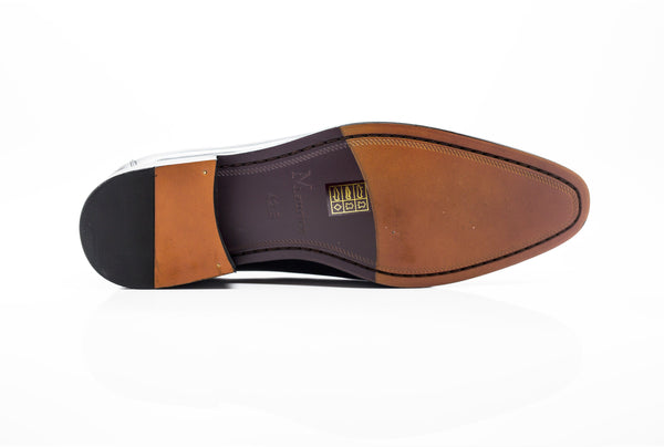 Maurice Leather Oxford - Grey