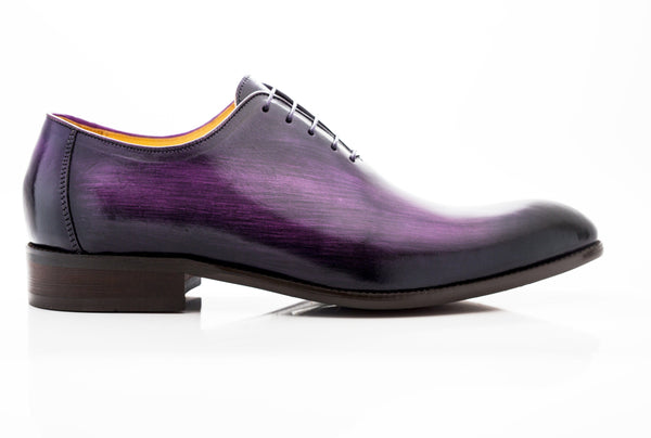 Maurice Leather Oxford - Purple