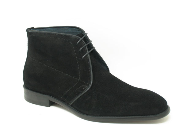 C&E Shoes Suede Chukka Boot - Black