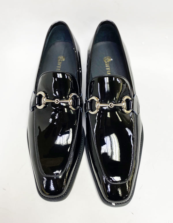 Maurice Patent Leather Loafer - Black
