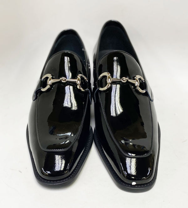 Maurice Patent Leather Loafer - Black
