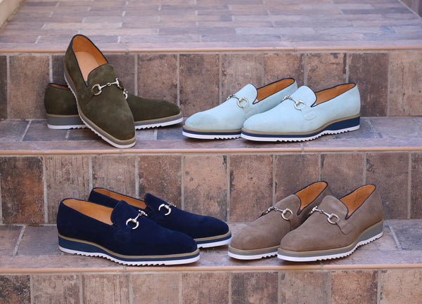 Maurice Suede Horsebit Loafer - Taupe