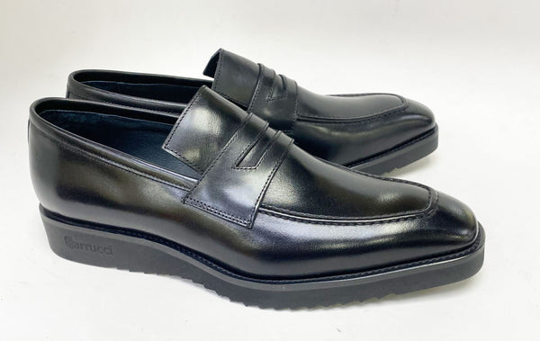 Maurice Calfskin Penny Loafer - Black
