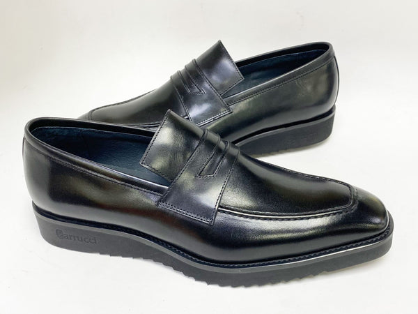 Maurice Calfskin Penny Loafer - Black