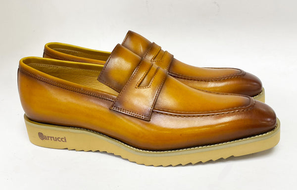 Maurice Calfskin Penny Loafer - Cognac