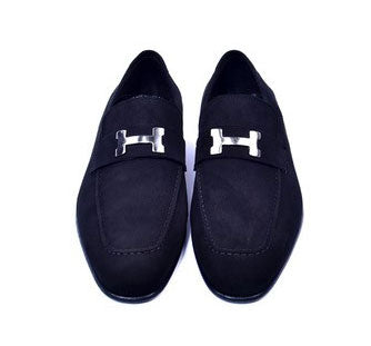 Corrente Suede Loafer - Black