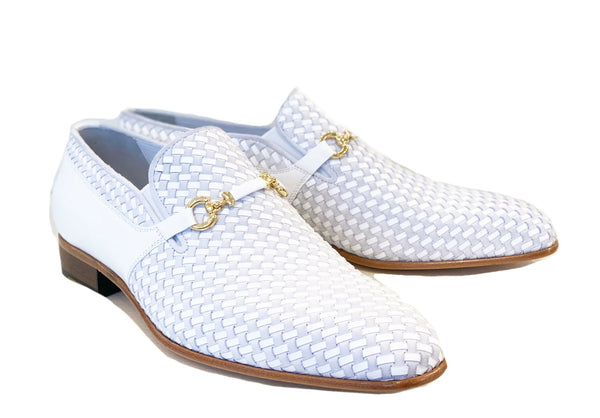 Corrente Calfskin Belt - White
