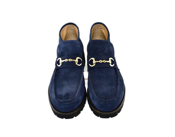 Corrente Suede Boot - Navy