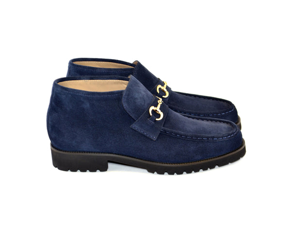 Corrente Suede Boot - Navy