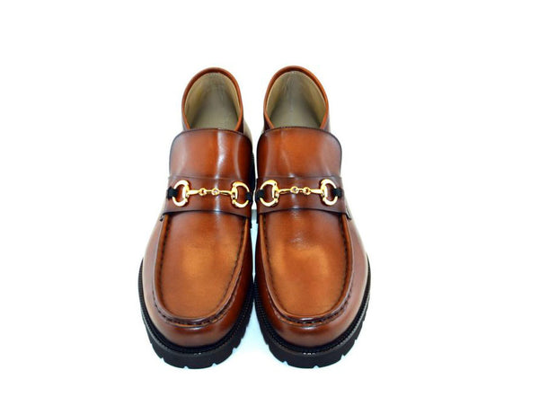 Corrente Calfskin Boot - Tan